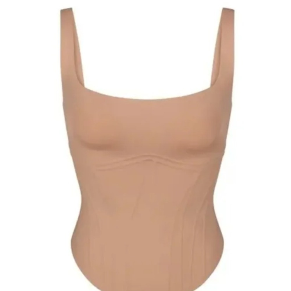Skims Bonded Corset Group Long Corset Sienna CR-CAM-2663, 3X